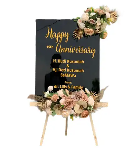 Papan Bunga Akrilik Kampung Jao