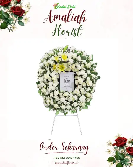 Krans Bunga Duka Kampung Jao